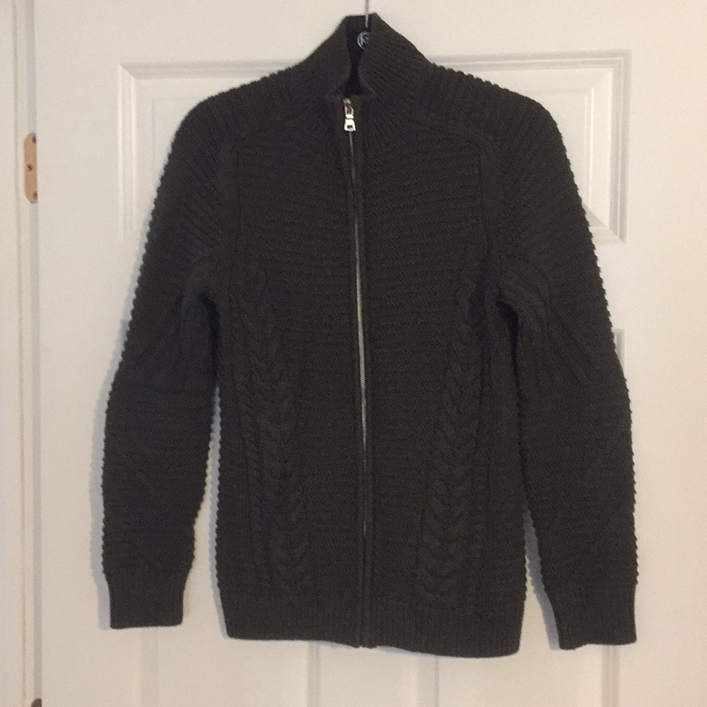 100% cotton zip up sweater from Gap